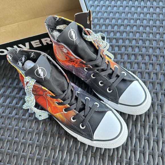 Converse DC x Chuck Taylor All Star High The Flash Men\'s Shoes 161390C Size 6 main image 10